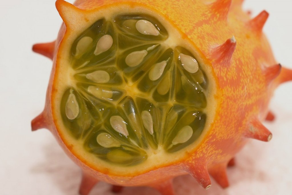 Кивано: освежающая мякоть со вкусом дыни и огурца