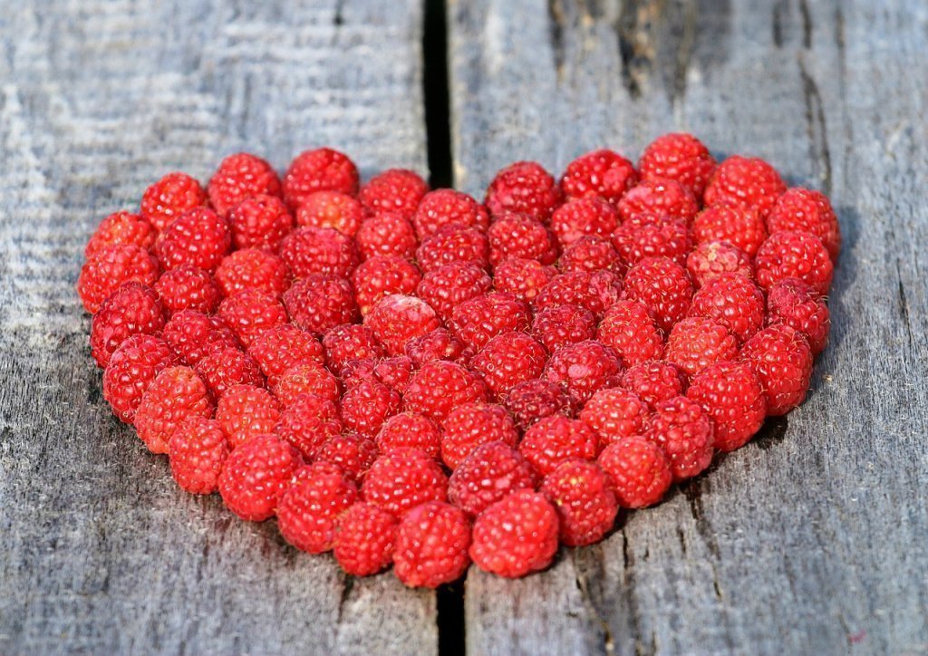 Малина: свежие ягоды в здоровом рационе