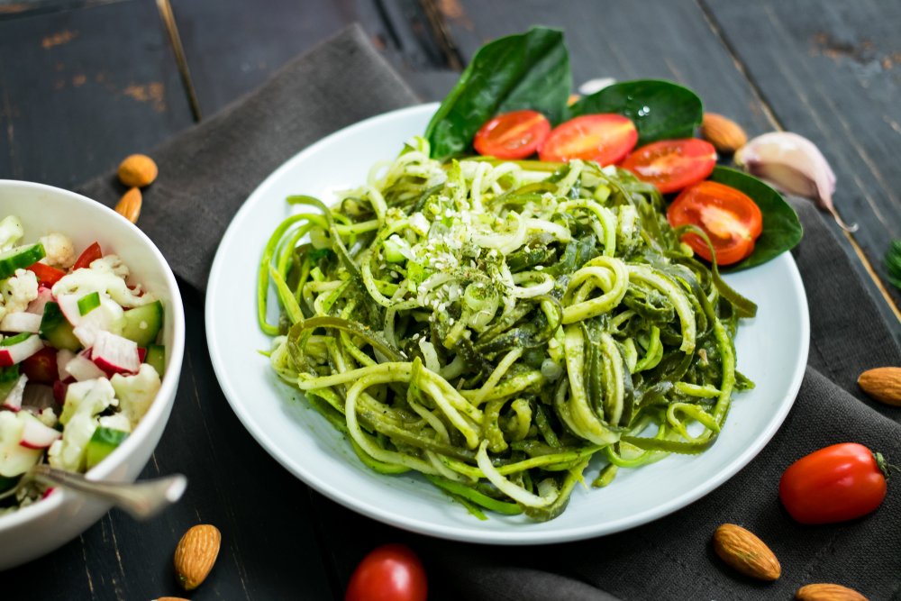 Витамины в одной тарелке: спагетти из цукини