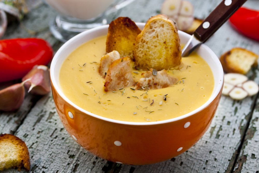 Сырный суп с пользой для здоровья