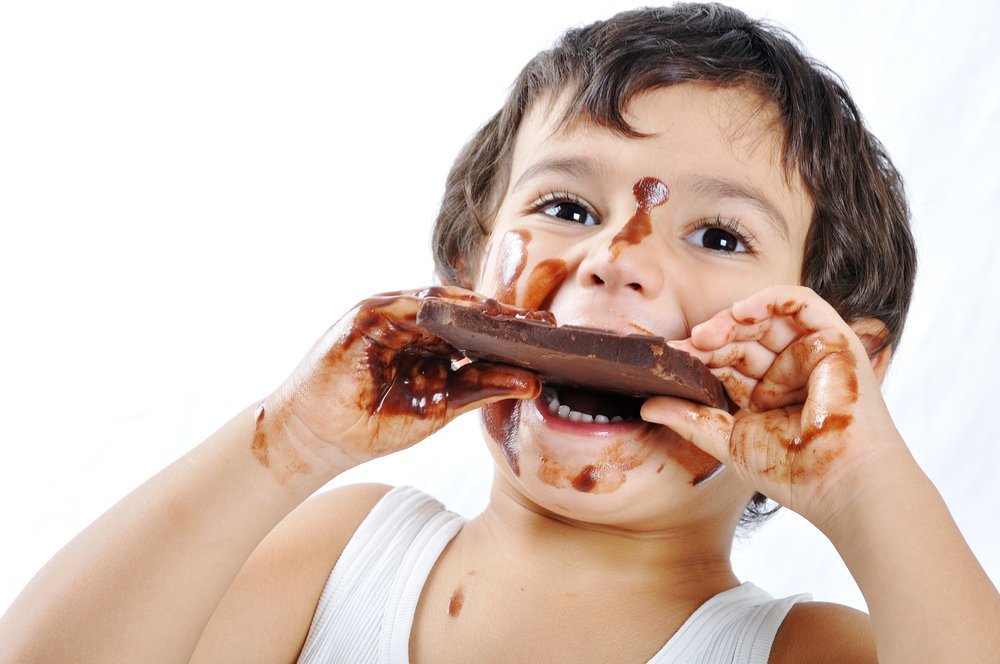 Шоколад в детском питании