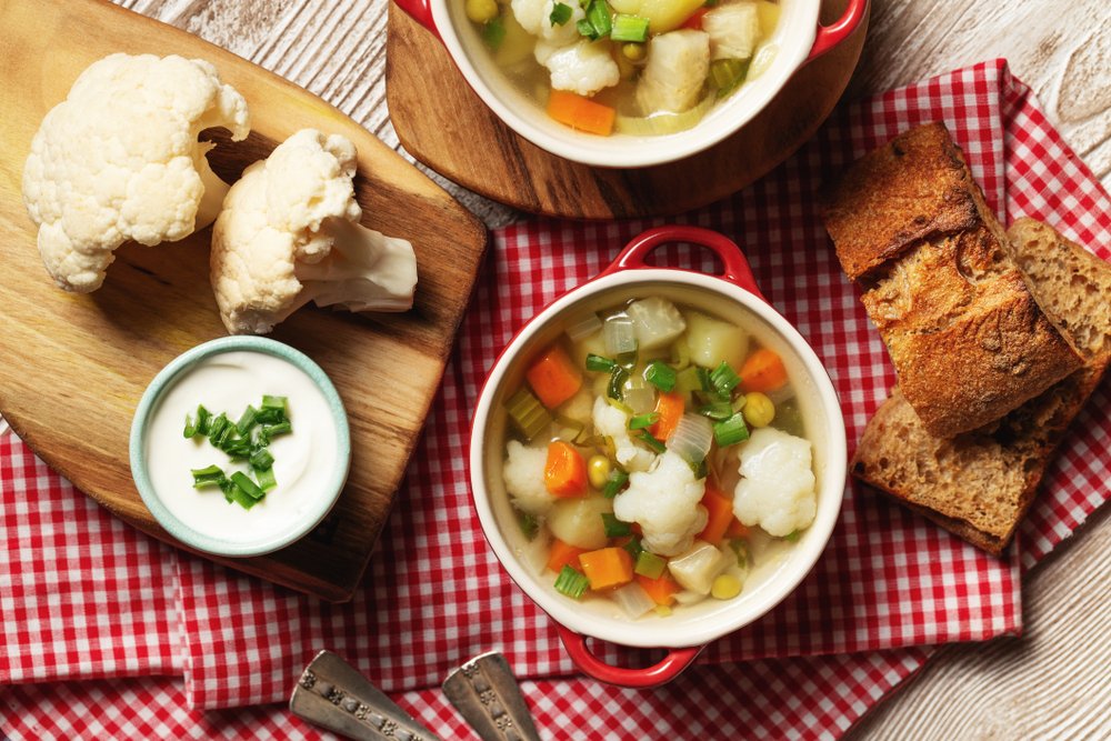 Цветная капуста: рецепт быстрого и простого супа