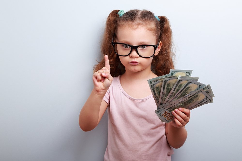 Количество денег для личных расходов детей