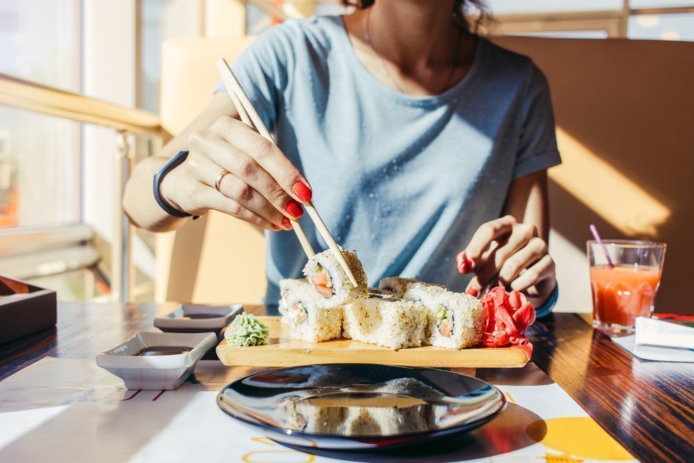 Как заказать полезные суши?