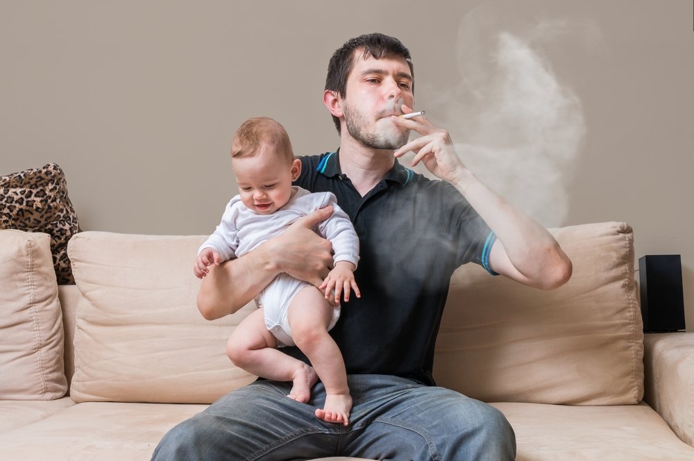 Развитие детей: влияние пассивного курения