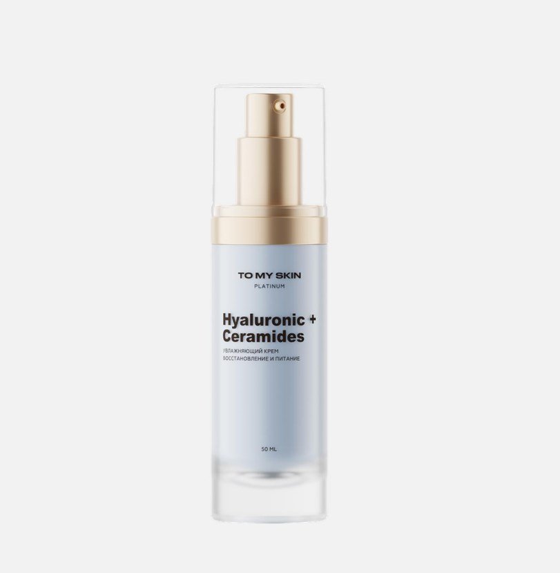 Крем для лица PLATINUM Hyaluronic + Ceramides, To My Skin Крем для лица PLATINUM Hyaluronic + Ceramides, To My Skin