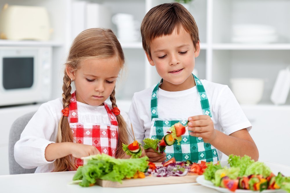 Воспитание детей и освоение кулинарных навыков