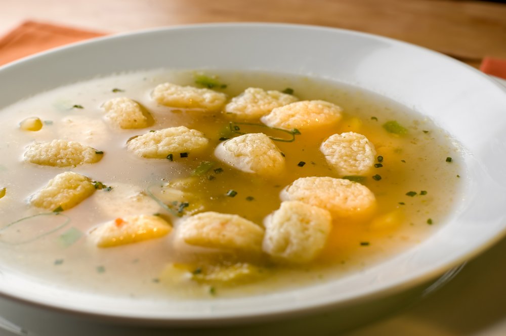 Лучшие супы с клецками для детского питания