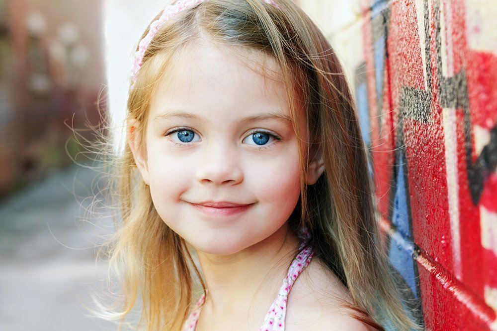 Фото лица девочки маленькой