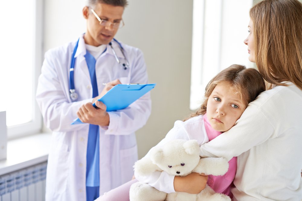 Тактика врача при обследовании малыша