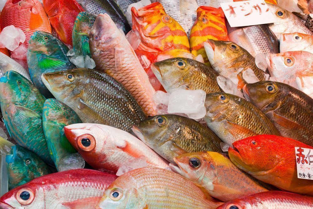 Япония: рыба и морепродукты