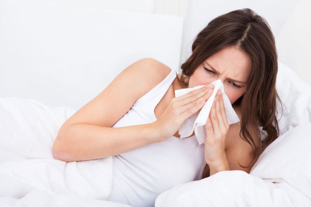 Причина аллергии — подушка