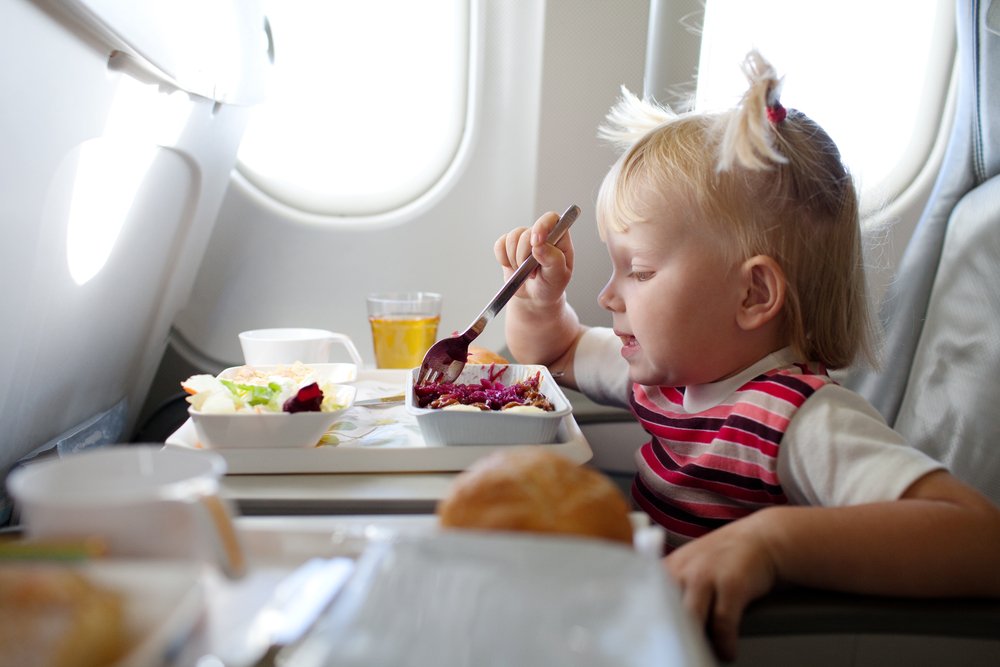 Питание ребёнка в самолете