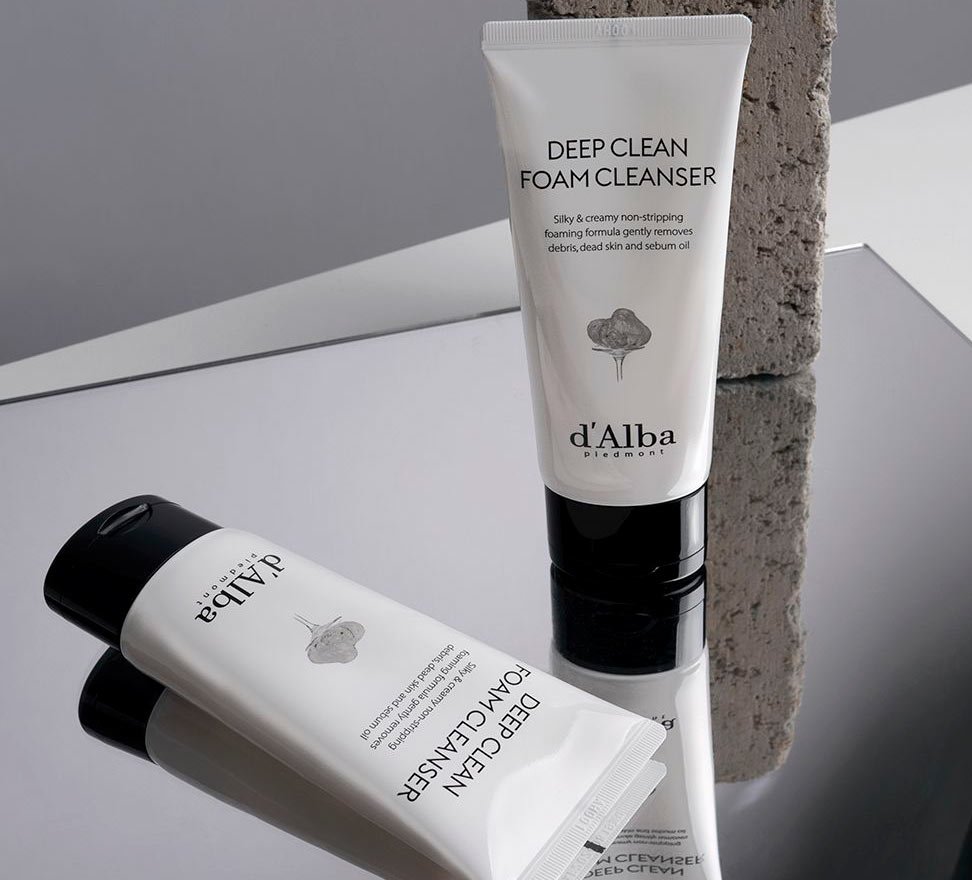 Пенка для умывания White Truffle Deep Clean Foam Cleanser от d'Alba