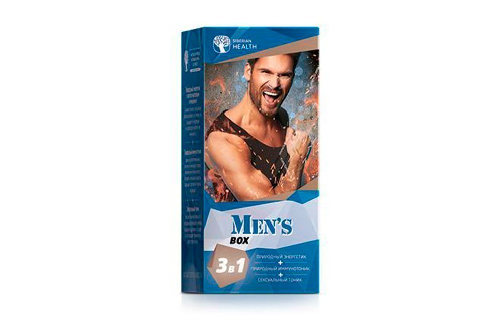 Набор Daily Box Мужская сила, Men'sBox, бренд «Сибирское здоровье»