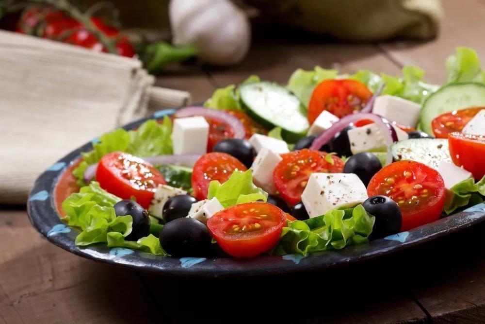 Рецепты летних салатов для организации правильного питания
