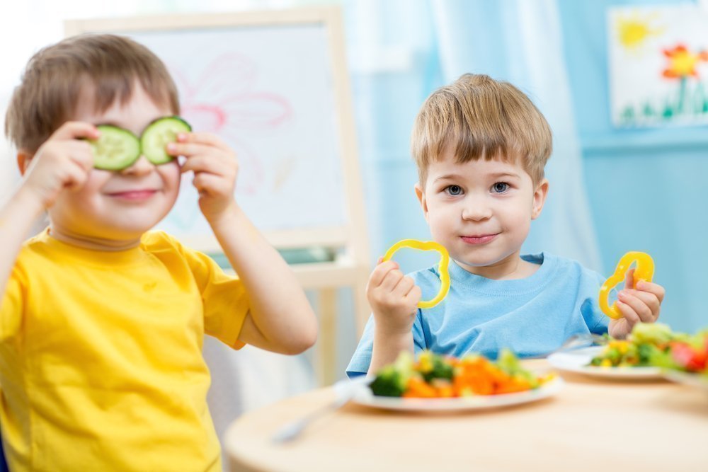 Правильный рацион питания — основа здоровья детей