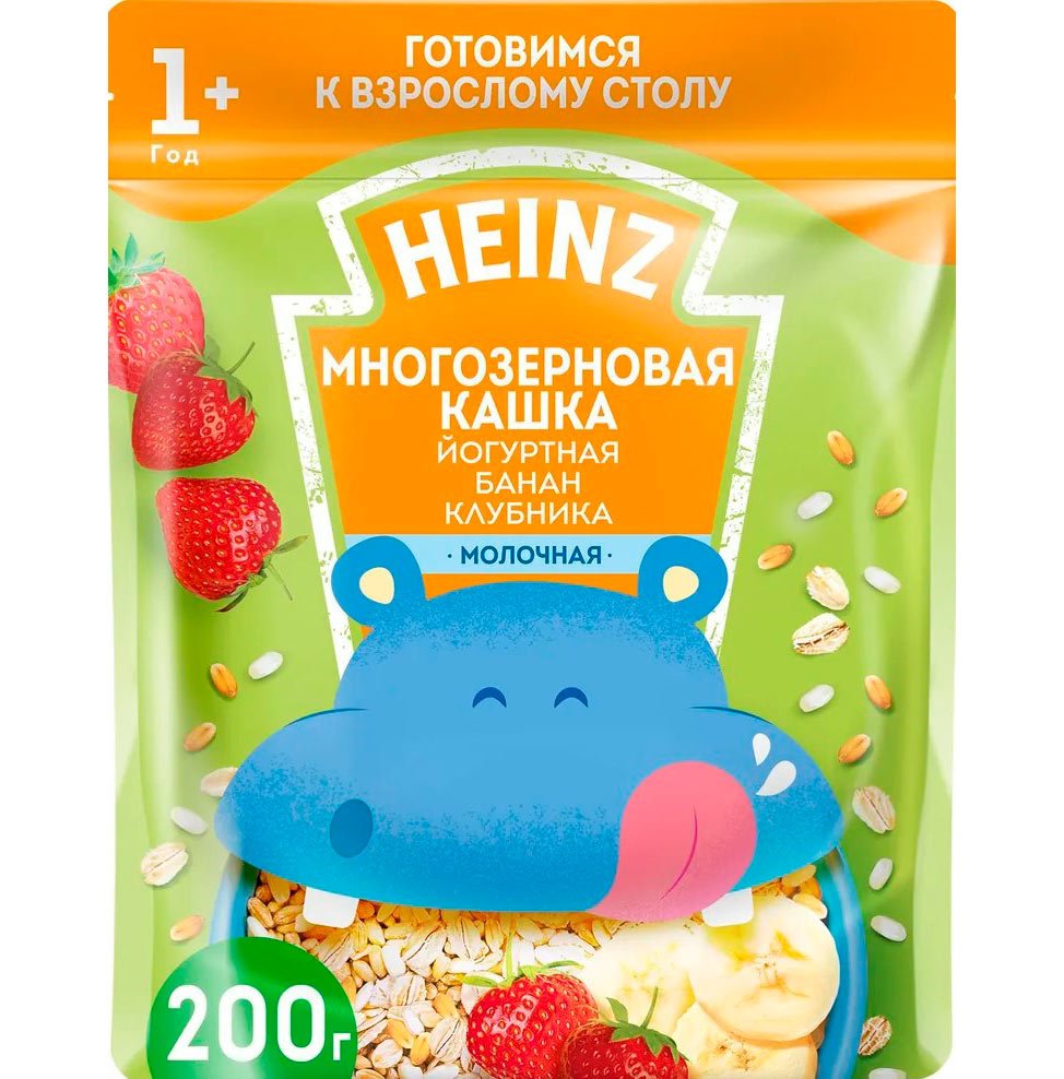 Мультизлаковая молочная каша, Heinz