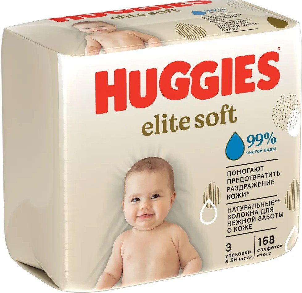 Влажные салфетки, Huggies