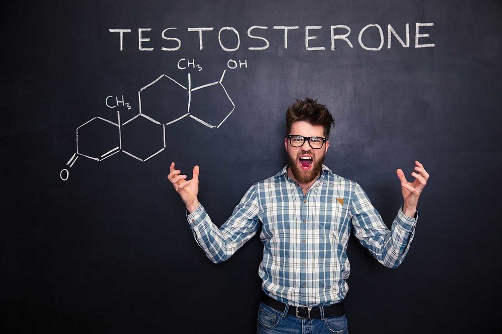 Тестостерон — главный из мужских гормонов