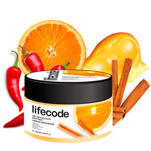 Горячее обёртывание Hot Anti-cellulite. Vanille Caramel, Orange & Cinnamon от Lifecode
