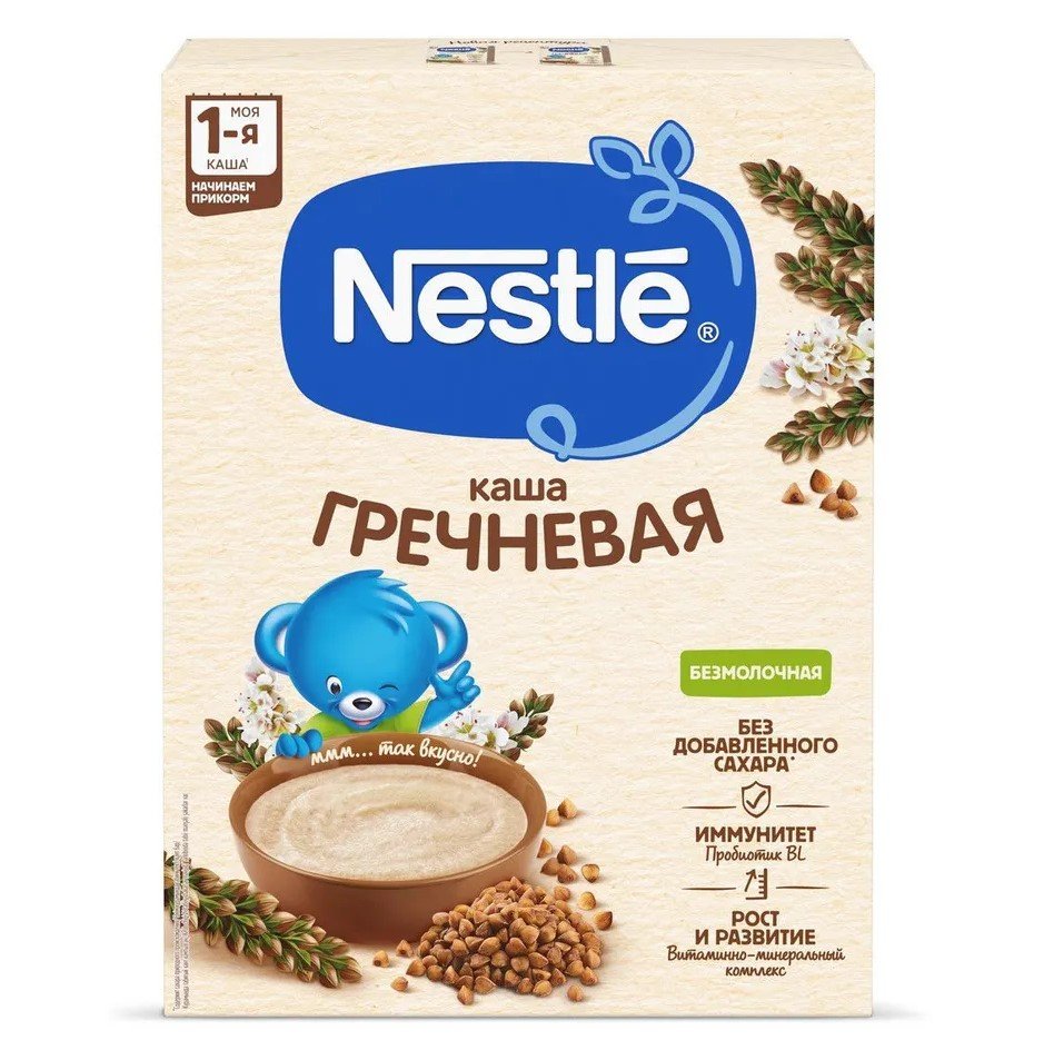 Гречневая каша, Nestle