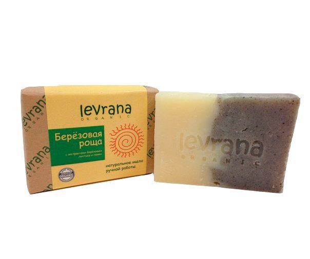 Натуральное мыло ручной работы Levrana «Березовая роща»