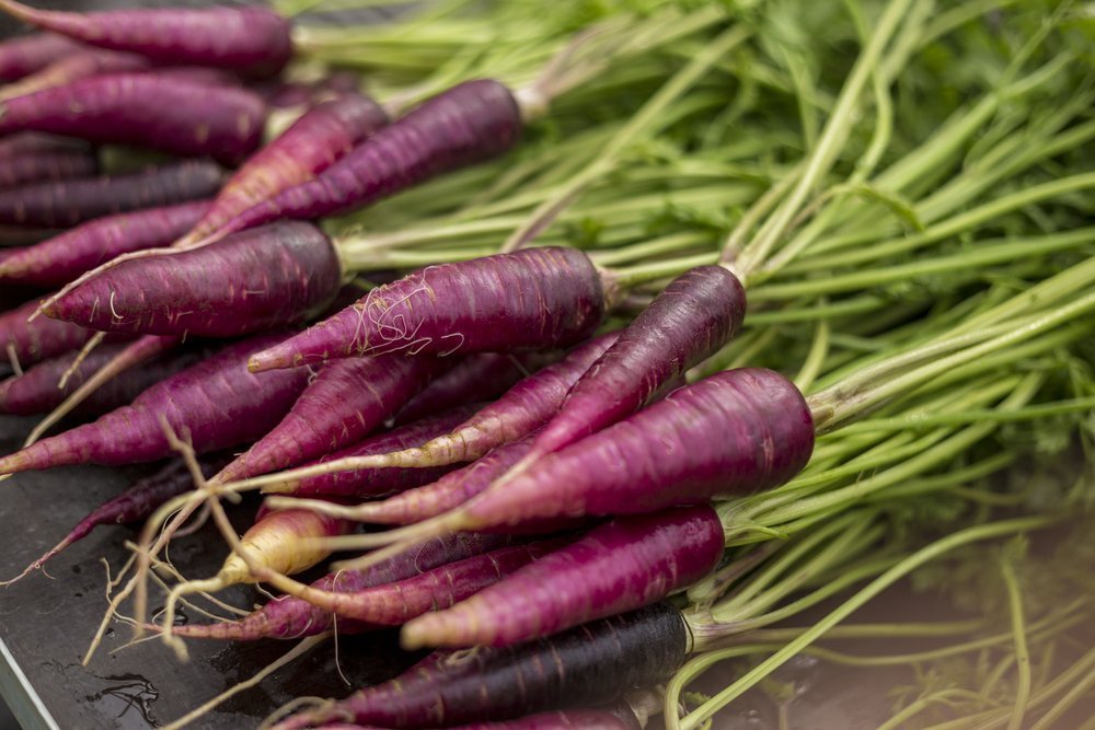 «Экзотические» овощи на вашем столе: фиолетовая морковь