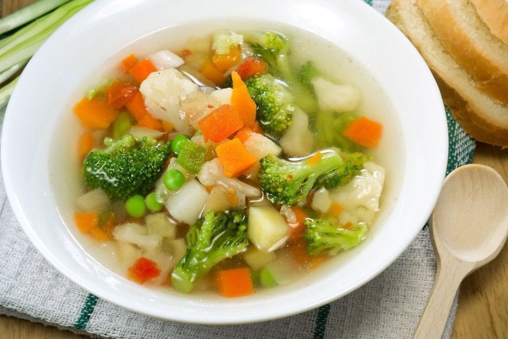 Овощные супы в рационе питания: правила приготовления