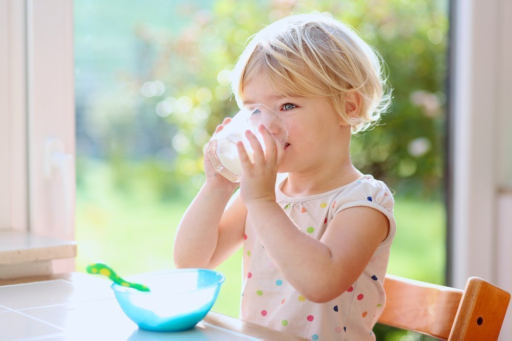 Молоко в питании малышей