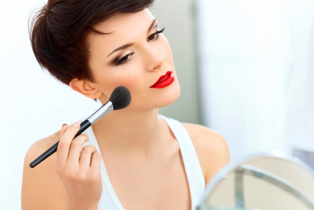 Пудра с минералами и секреты красоты макияжа — техника нанесения