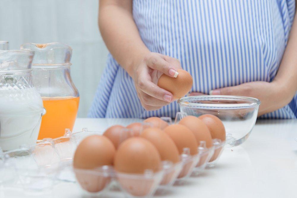 Яйца в питании будущей матери