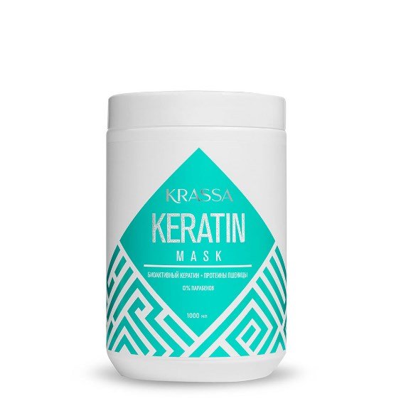 Маска для волос Keratin, KRASSA Professional