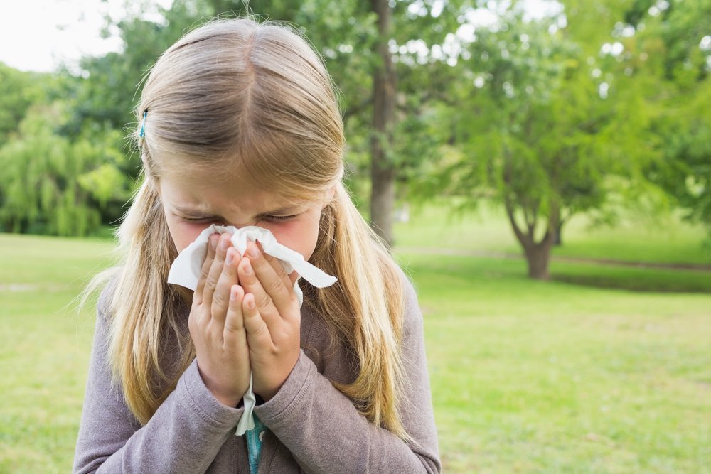 Аллергический насморк у ребёнка