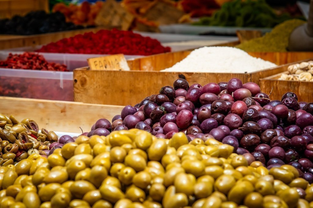 Оливки — ценные продукты питания