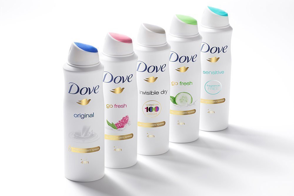 Обновленные антиперспиранты Dove: нежная формула, ежедневная забота