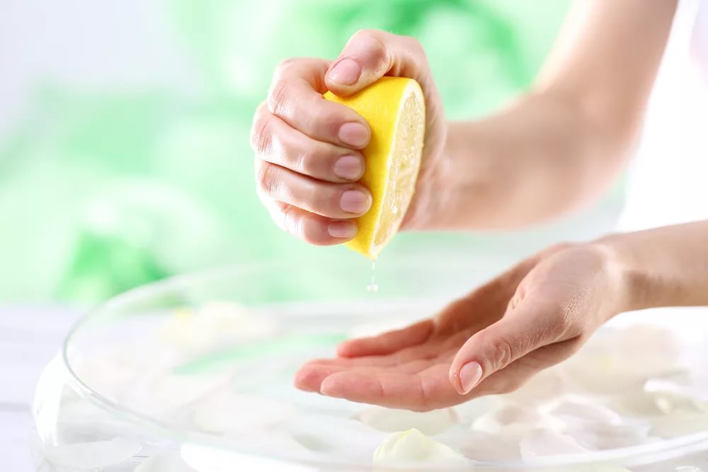Лимонный сок в уходе за руками