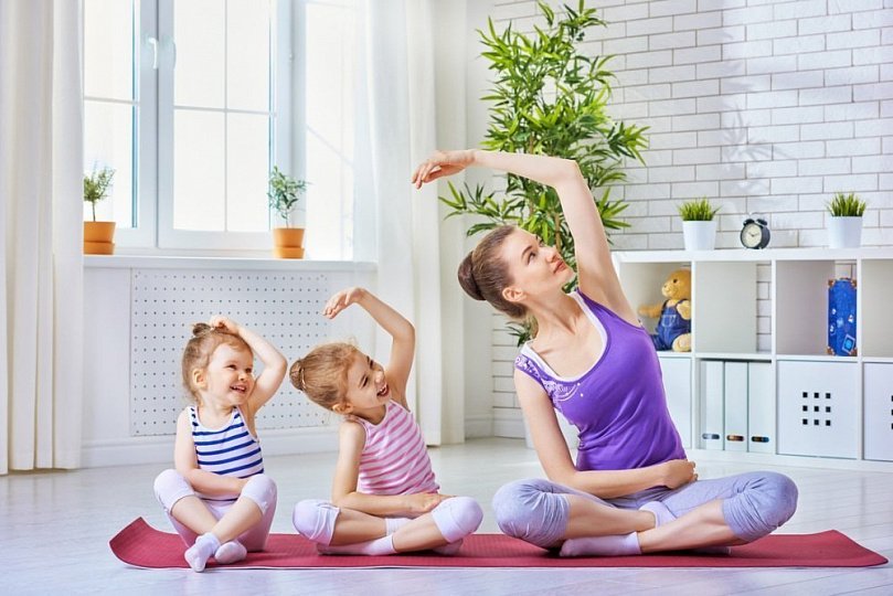 Фитнес-упражнения для детей 4-5 лет Фитнес-упражнения для детей 4-5 лет