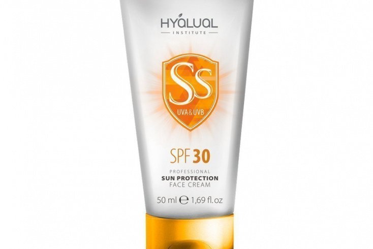 Солнцезащитный крем Hyalual Safe Sun SPF 30