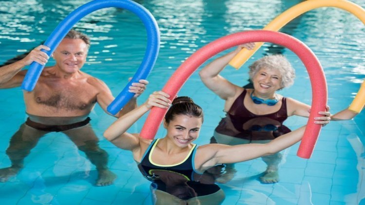 Преимущества упражнений в воде