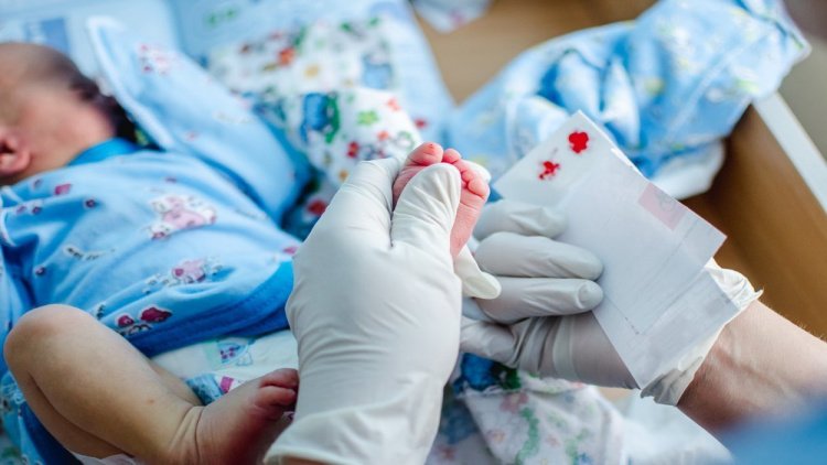 Генетические анализы у новорожденного ребёнка