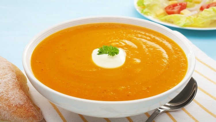 Вкусное питание: суп-пюре из тыквы с медом и базиликом