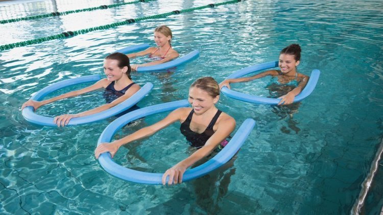 Водные фитнес-тренировки для похудения
