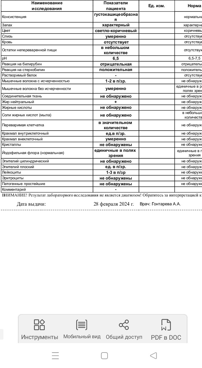 Расшифровать анализ кала ребенка 3 года Беспокоят газообразование и слизь |  MedAboutMe